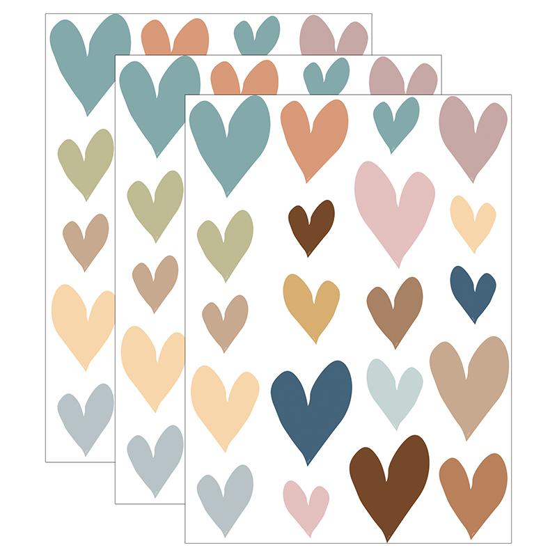 Everyone is Welcome Hearts Accents - Assorted Sizes, 60 Per Pack, 3 Packs. Picture 2