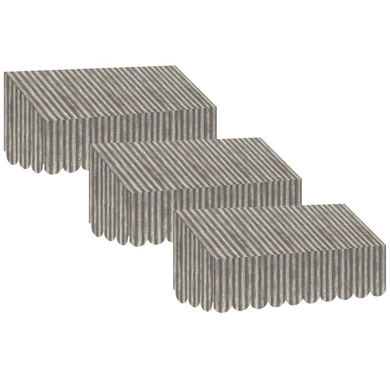Home Sweet Classroom Corrugated Metal Design Awning, Pack of 3. Picture 2