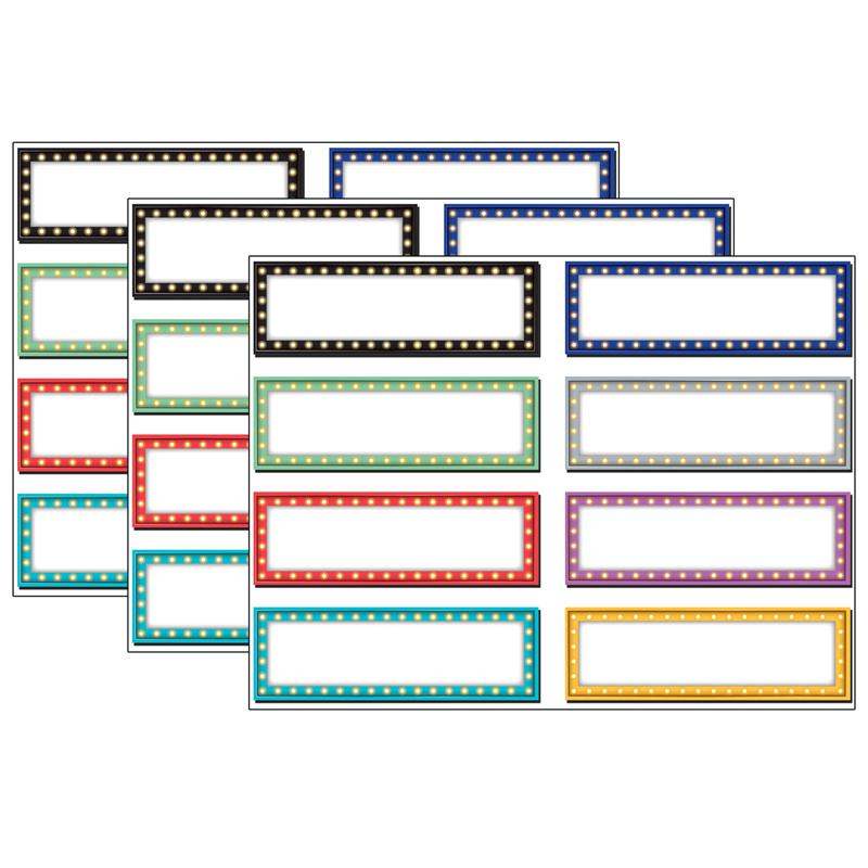 Marquee Labels Magnetic Accents, 20 Per Pack, 3 Packs. Picture 2