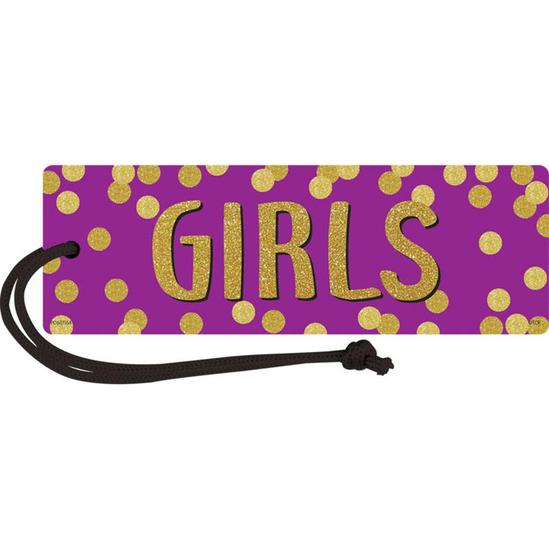 Confetti Magnetic Girls Pass, Pack of 6. Picture 2