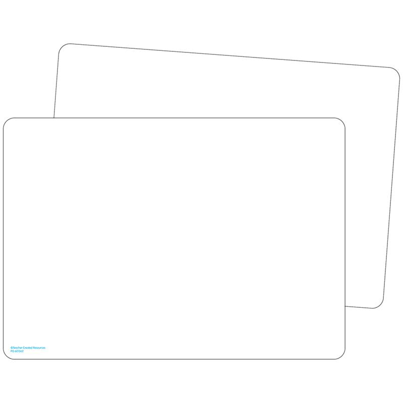 Double-Sided Premium Blank Dry Erase Boards, Pack of 10. Picture 2