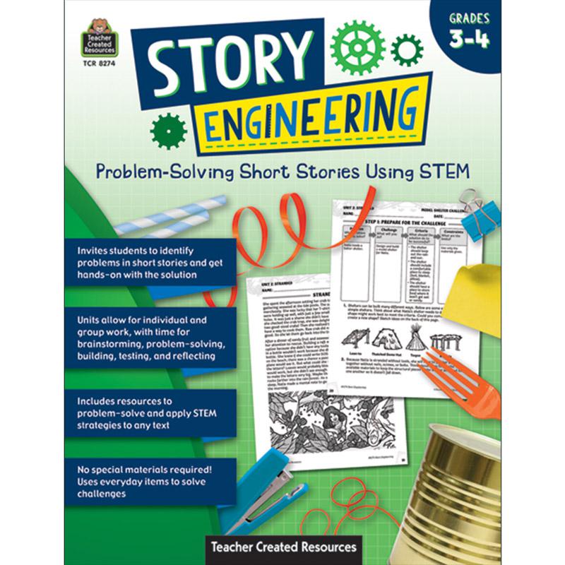 Story Engineering: Problem-Solving Short Stories Using STEM, Grade 3-4. Picture 2