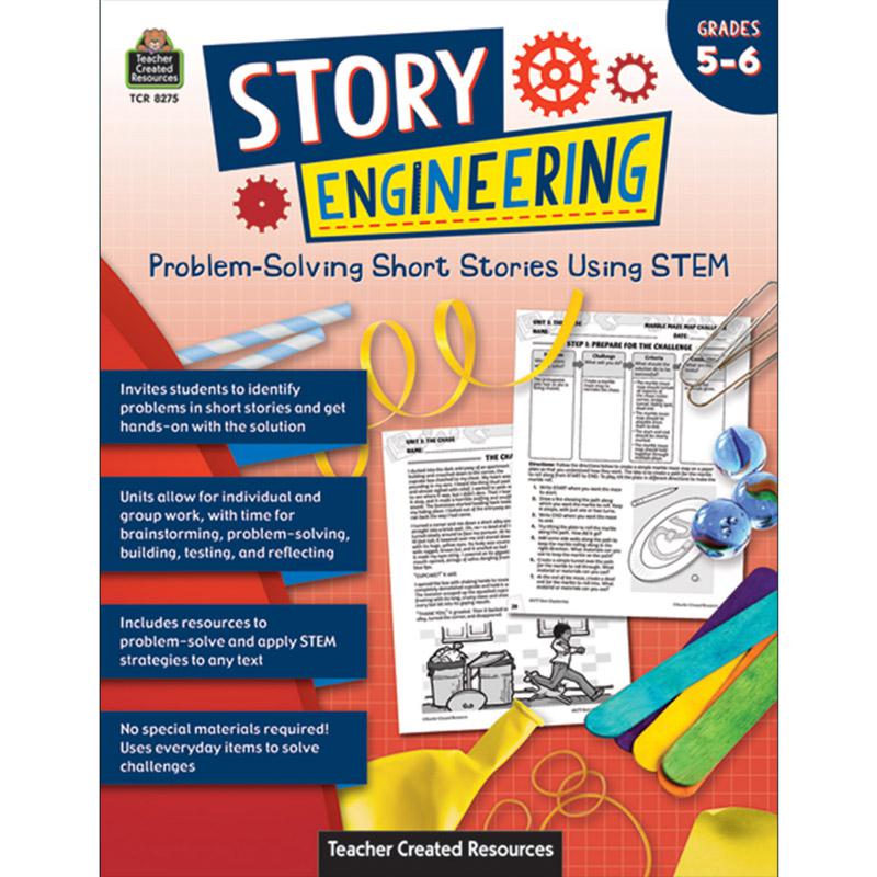 Story Engineering: Problem-Solving Short Stories Using STEM, Grade 5-6. Picture 2