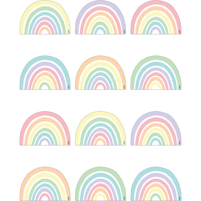 Patel Pop Rainbows Mini Accents, 36 Per Pack, 6 Packs. Picture 2