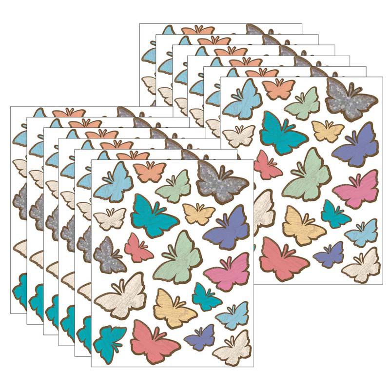 Home Sweet Classroom Butterflies Stickers, 120 Per Pack, 12 Packs. Picture 2