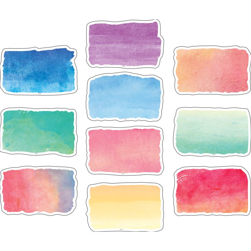 Watercolor Accents, 30 Per Pack, 3 Packs. Picture 2