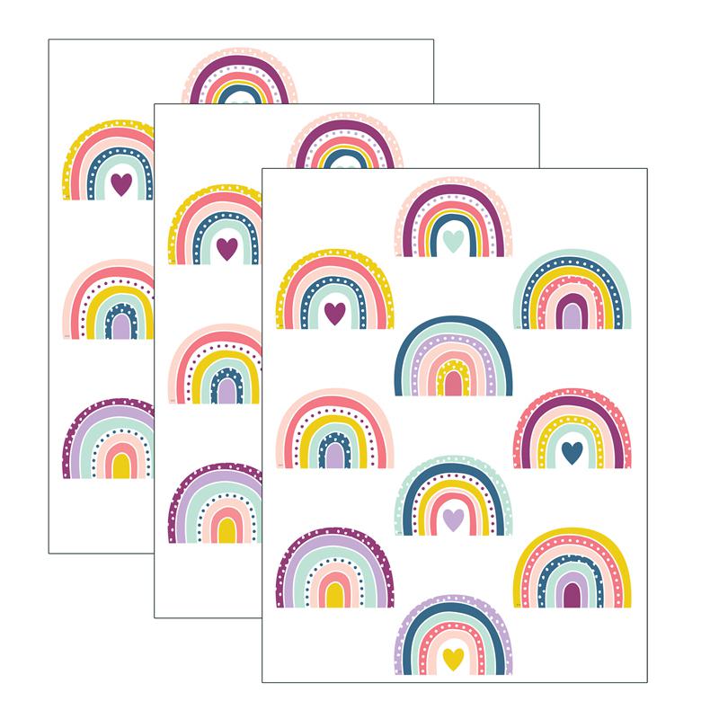 Oh Happy Day Rainbow Accents, 30 Per Pack, 3 Packs. Picture 2