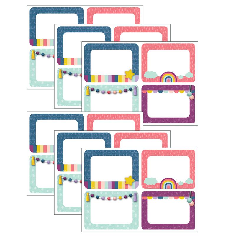 Oh Happy Day Name Tags/Labels - Multi-Pack, 36 Per Pack, 6 Packs. Picture 2