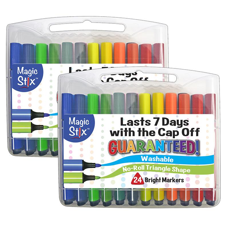 Triangular Markers, 24 Per Pack, 2 Packs. Picture 2