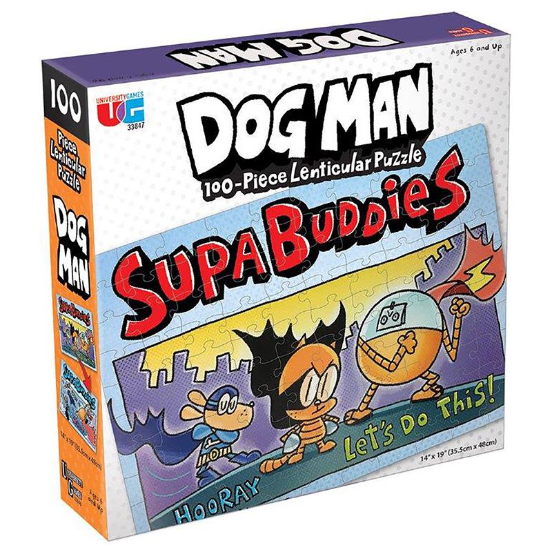 Dog Man Supa Buddies Puzzle. Picture 2