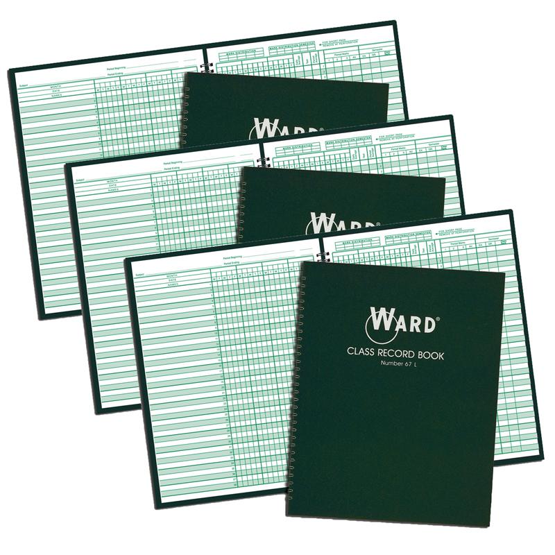 Class Record Book, 38 Name, 6-7 Week Periods, Pack of 3. Picture 2