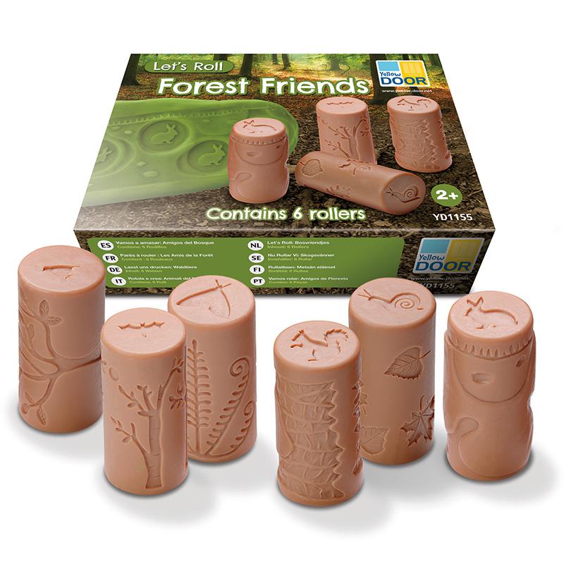 Let's Roll, Forest Friends Rollers, Set of 6. Picture 2
