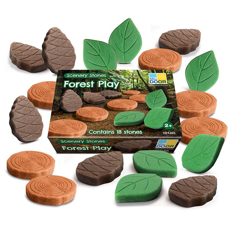 Scenery Stones – Forest Play, Set of 18. Picture 2