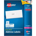 AVERY EASY PEEL WHITE ADDRESS LABELS 1X2 5/8 3000CT. Picture 2