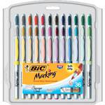 BIC MARK IT PERMANENT MARKERS 36PK ULTRA FINE POINT ASSTD COLOR. Picture 2