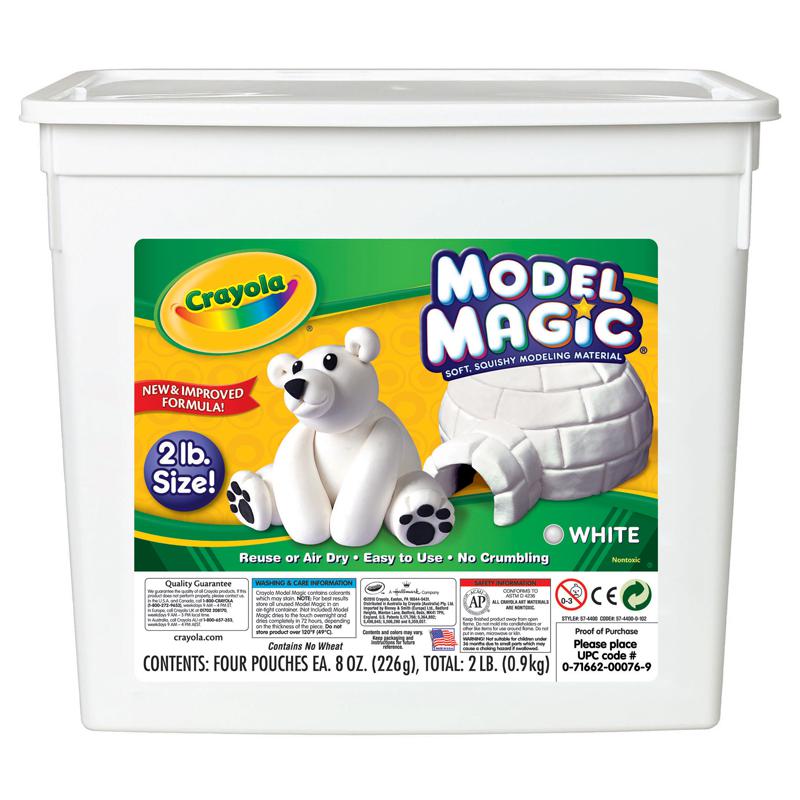 2Lb Resealable Bucket Model Magic, Modeling Compound. Picture 1