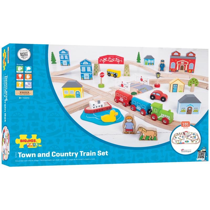 Rail Town & Country Train Set. Picture 1