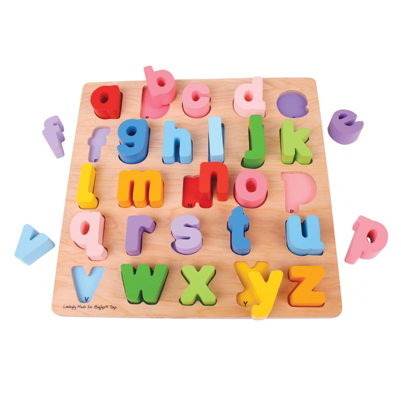 Chunky Alphabet Puzzle Lowercase. Picture 1