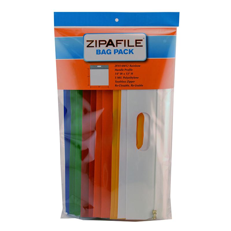 ZIPAFILE STORAGE BAGS PACK OF 12. Picture 1