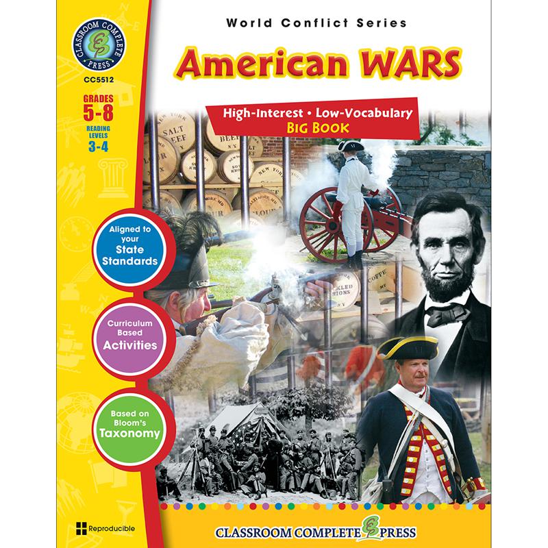 AMERICAN WARS BIG BOOK WORLD CONFLICT SERIES. Picture 1