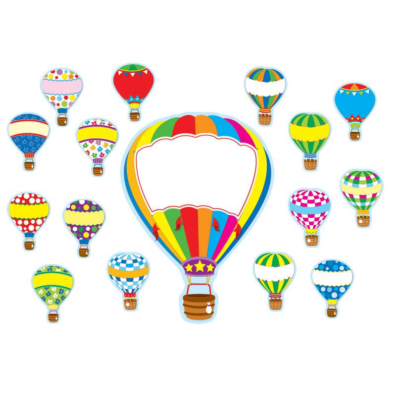 Hot Air Balloons Bb Set. Picture 1