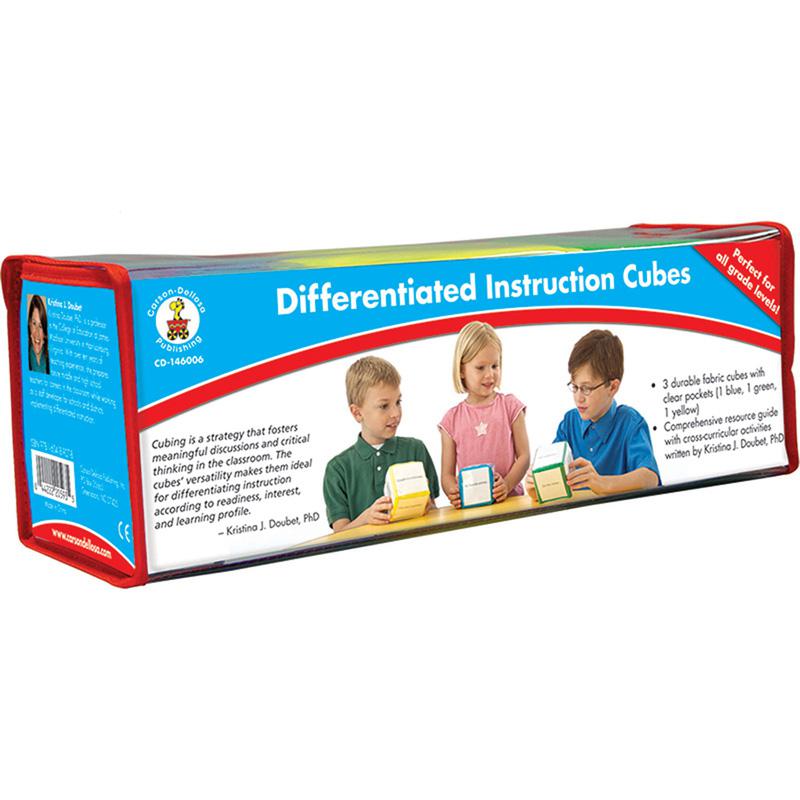 Differentiated Instruction Cubes 3, Pk. Picture 1