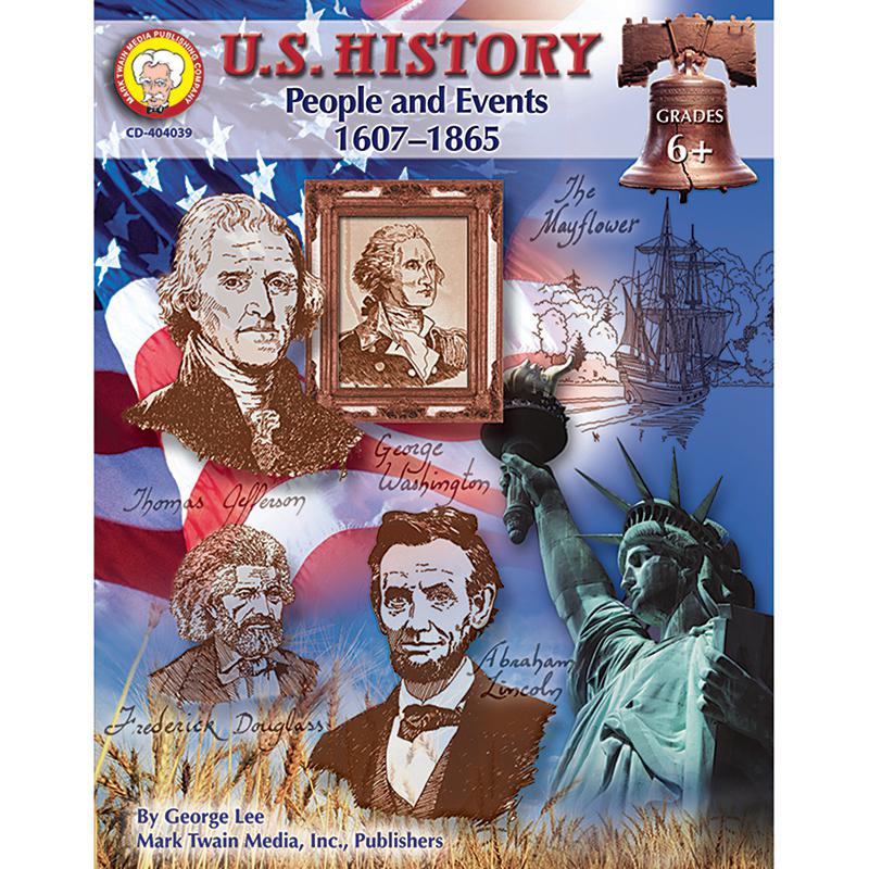 US HISTORY PEOPLE & EVENTS 1607- 1865 GR 6 & UP. Picture 1