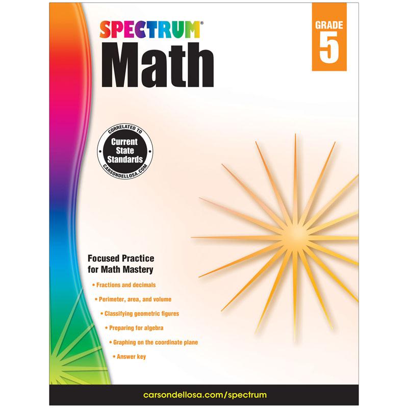 Spectrum Math Gr 5. Picture 1