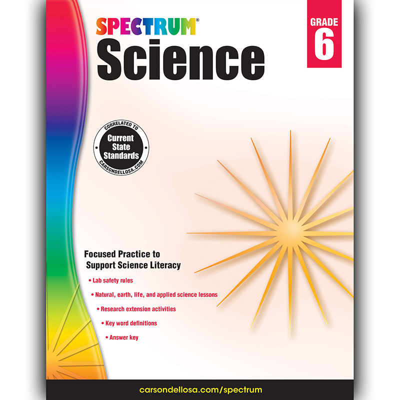 SPECTRUM SCIENCE GR 6. The main picture.
