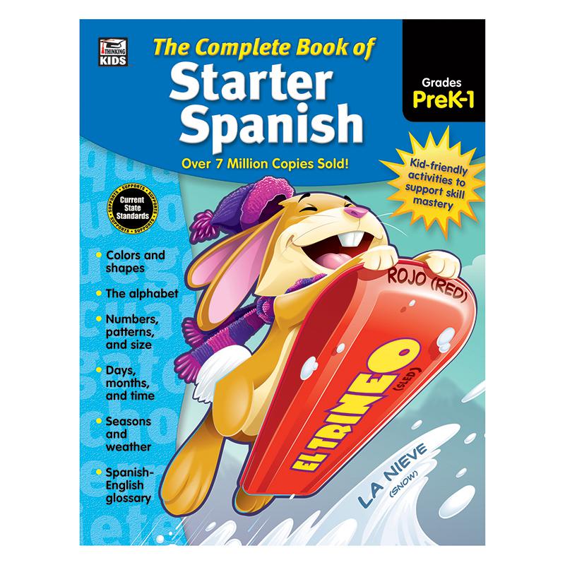 COMPLETE BOOK OF STARTER SPANISH. Picture 1
