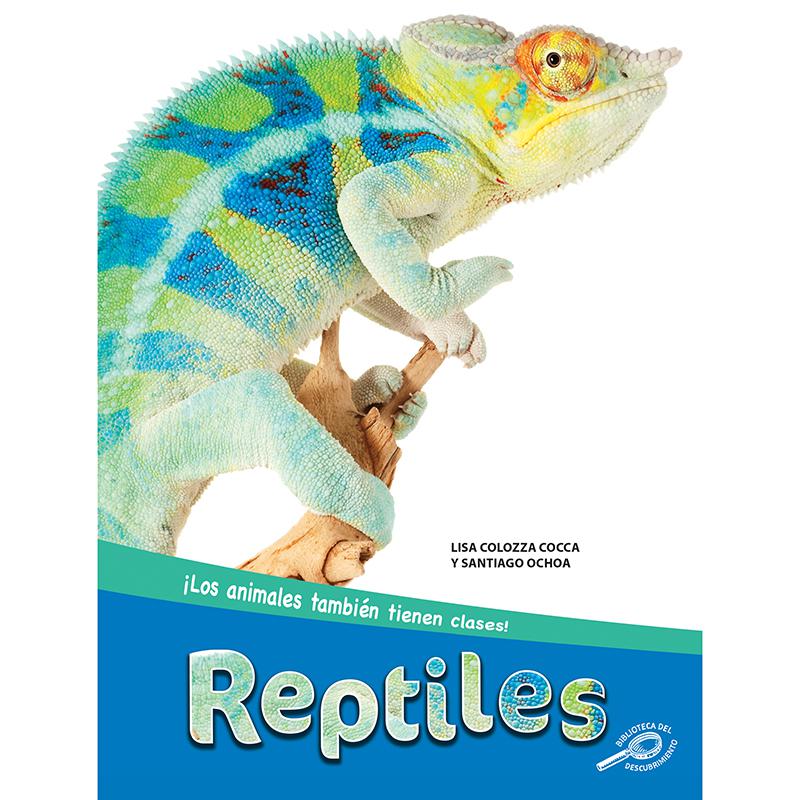 Reptiles Hardcover Spanish Book. Picture 1