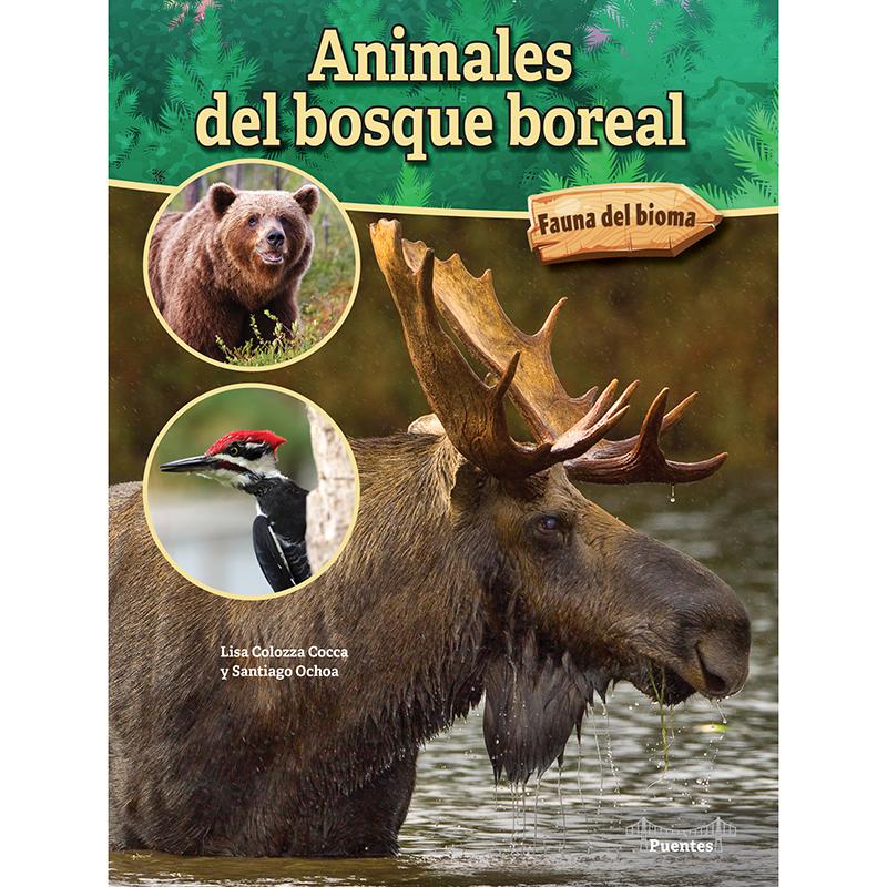 Animales del bosque boreal Hardcover. Picture 1