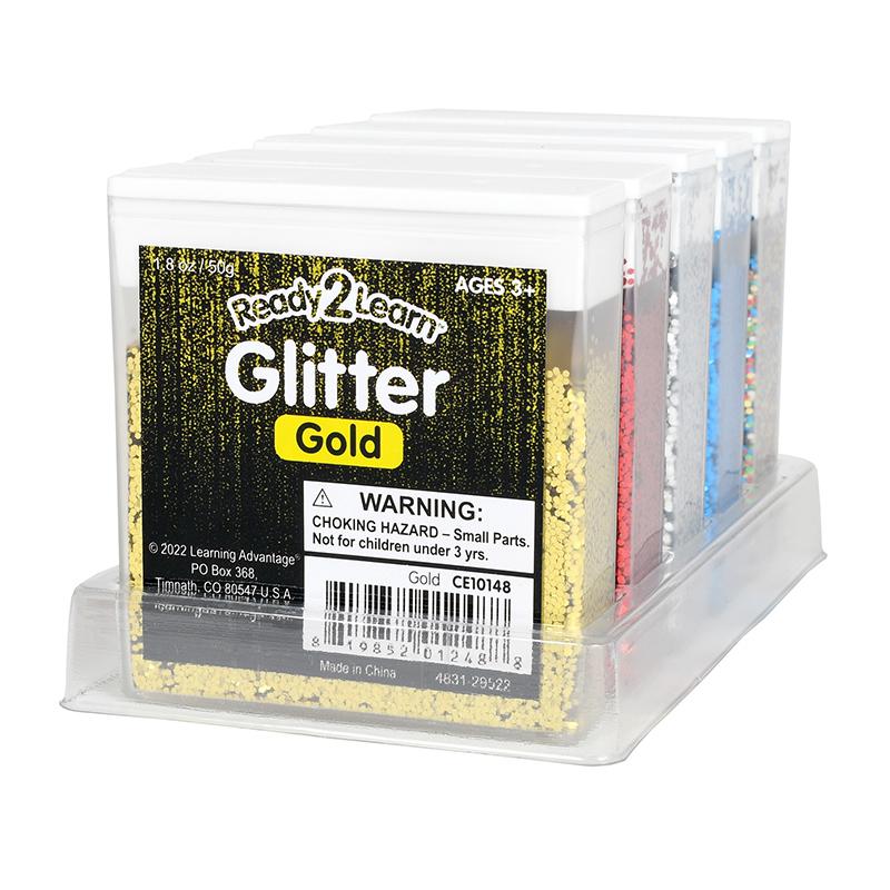 Glitter - Primary - Set of 5. Picture 1
