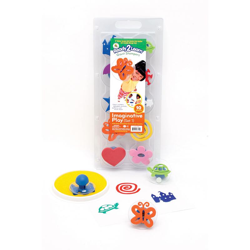 READY2LEARN GIANT IMAGINATIVE PLAY SET 1 STAMPS. Picture 1
