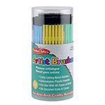 Brushes Artist Plastic Asst Clrs, 144 Tub. Picture 2