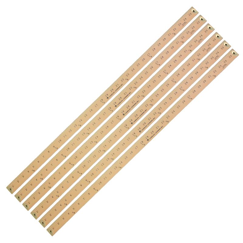 Wood Yardstick, Pack of 6. Picture 1