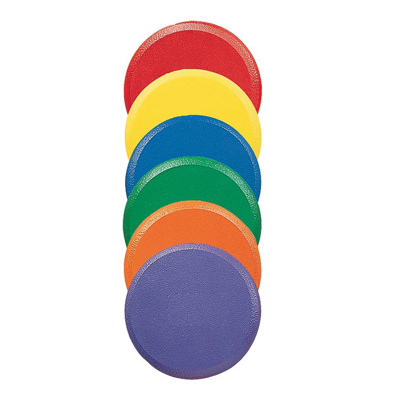 ROUNDED EDGE FOAM DISCS SET OF 6. Picture 1