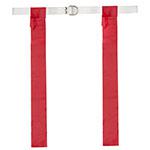 FLAG FOOTBALL SET 12 RED ONE SIZE FITS ALL BELTS. Picture 2