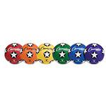 SOCCER BALL SET/6 RUBBER SIZE 5. Picture 2