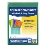 Xl Reusable Envelopes 10 Pk, With Hook & Loop Closure. Picture 2