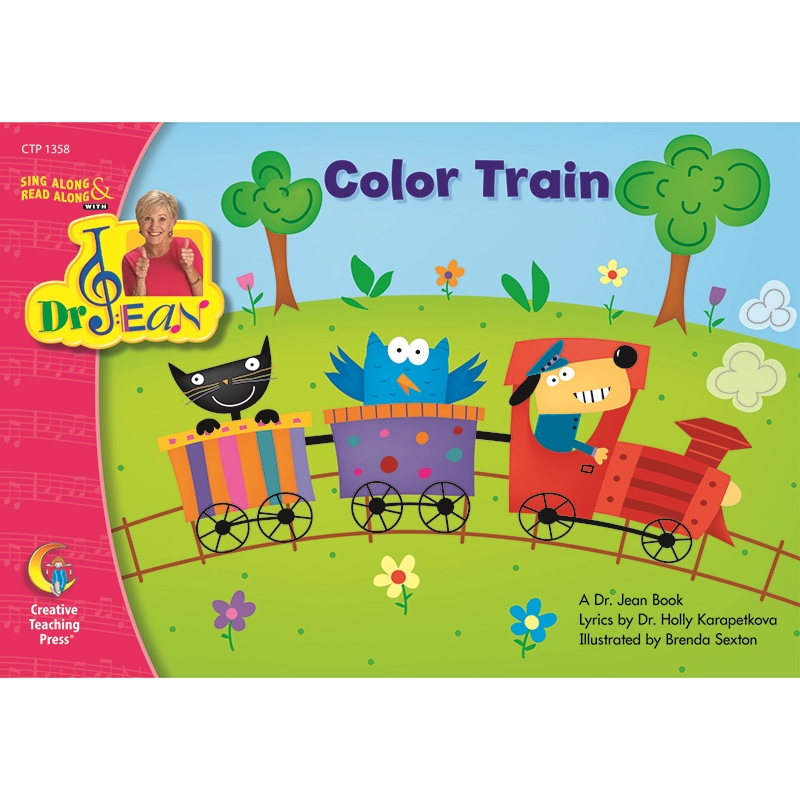 COLOR TRAIN SING ALONG/READ ALONG WORD JEAN PK-1. Picture 1