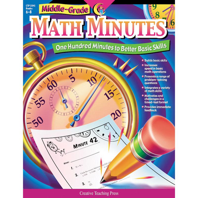 MIDDLE-GR MATH MINUTES GR 6-8. Picture 1