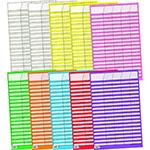 CHART INCENTIVE SMALL 10-PK 14 X 22 10 COLORS. Picture 2