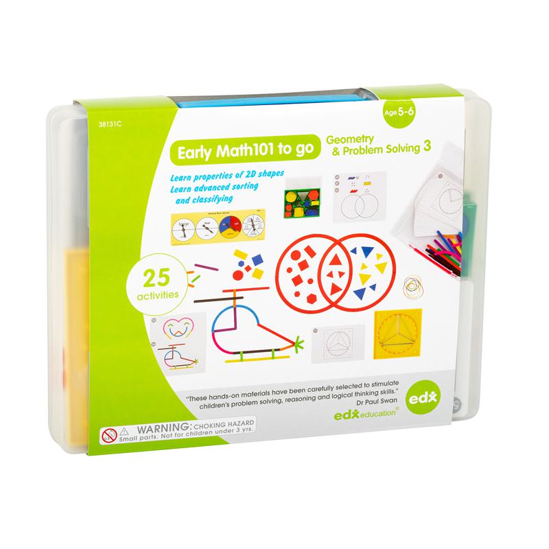 Geometry & Problem Solving - In Home Learning Kit for Kids. Picture 1