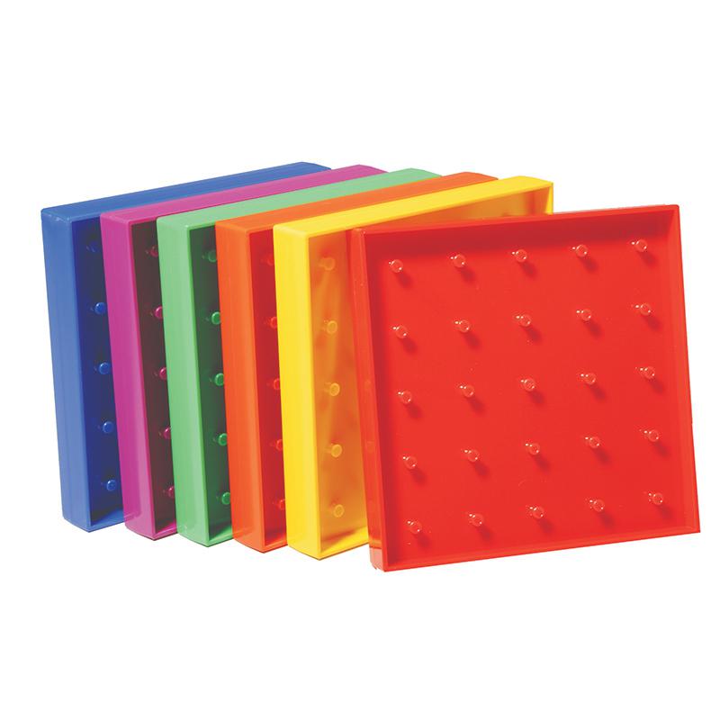 5IN PLASTIC GEOBOARDS 5X5 PIN ARRAY. The main picture.