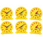 5IN STUDENT CLOCKS SET OF 6. Picture 2