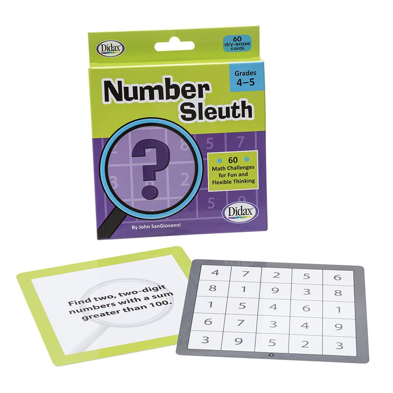 Number Sleuth, Grade 4-5. Picture 1