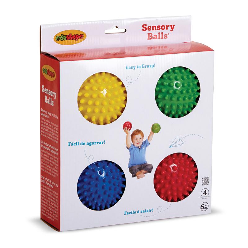 SENSORY BALL 4IN - SET OF 4. The main picture.