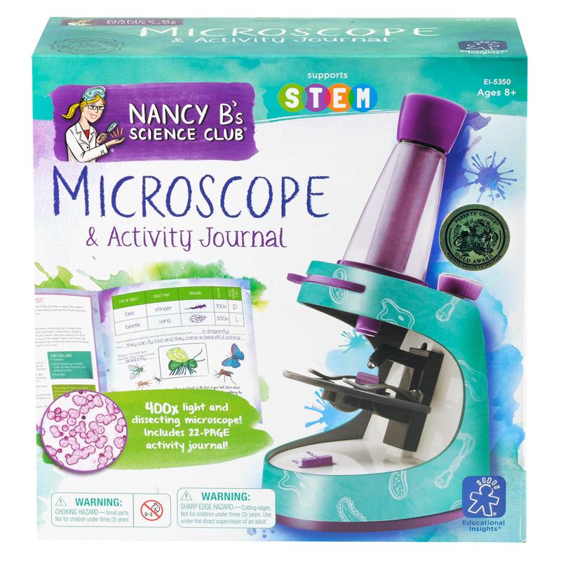 NANCY B SCIENCE CLUB MICROSCOPE & ACTIVITY JOURNAL. Picture 1