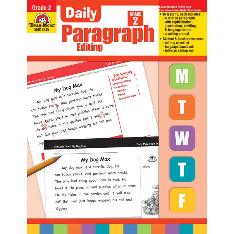DAILY PARAGRAPH EDITING GR 2. Picture 1
